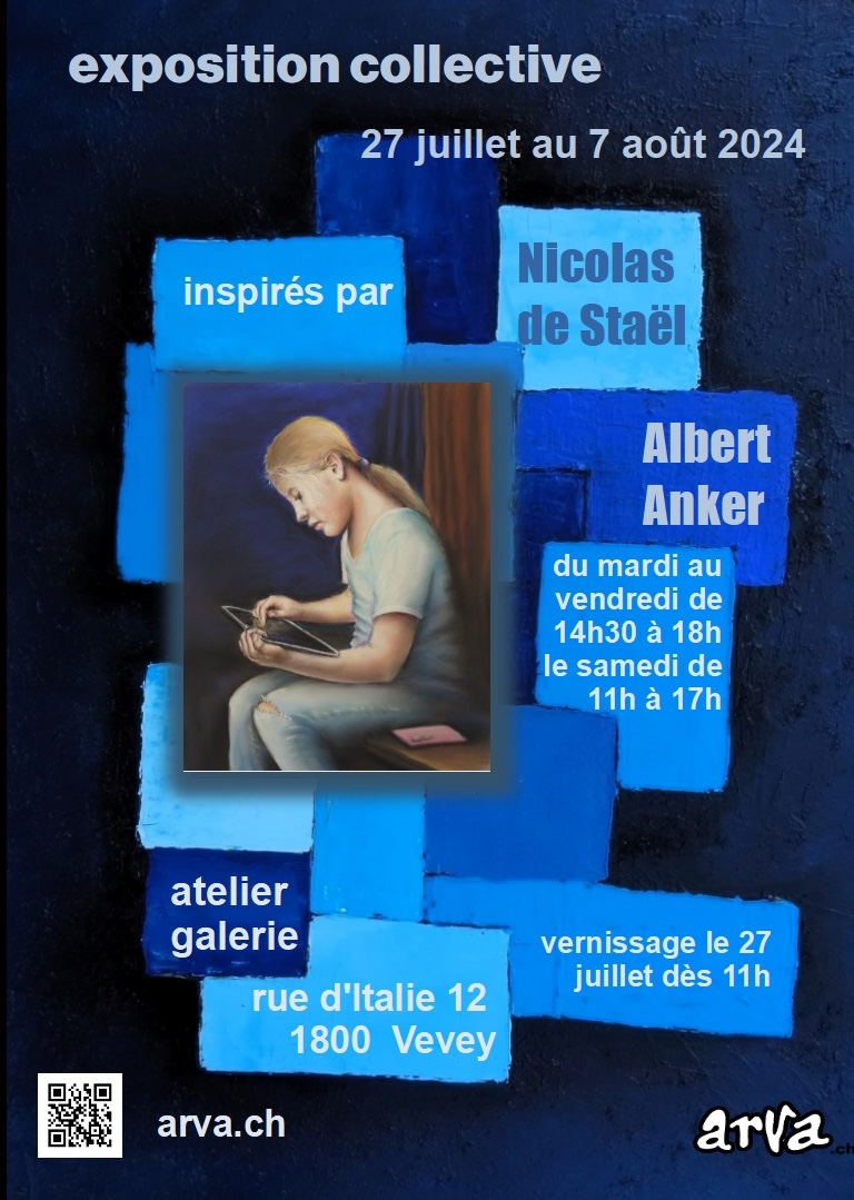 Affiche collective Anker et de Stael