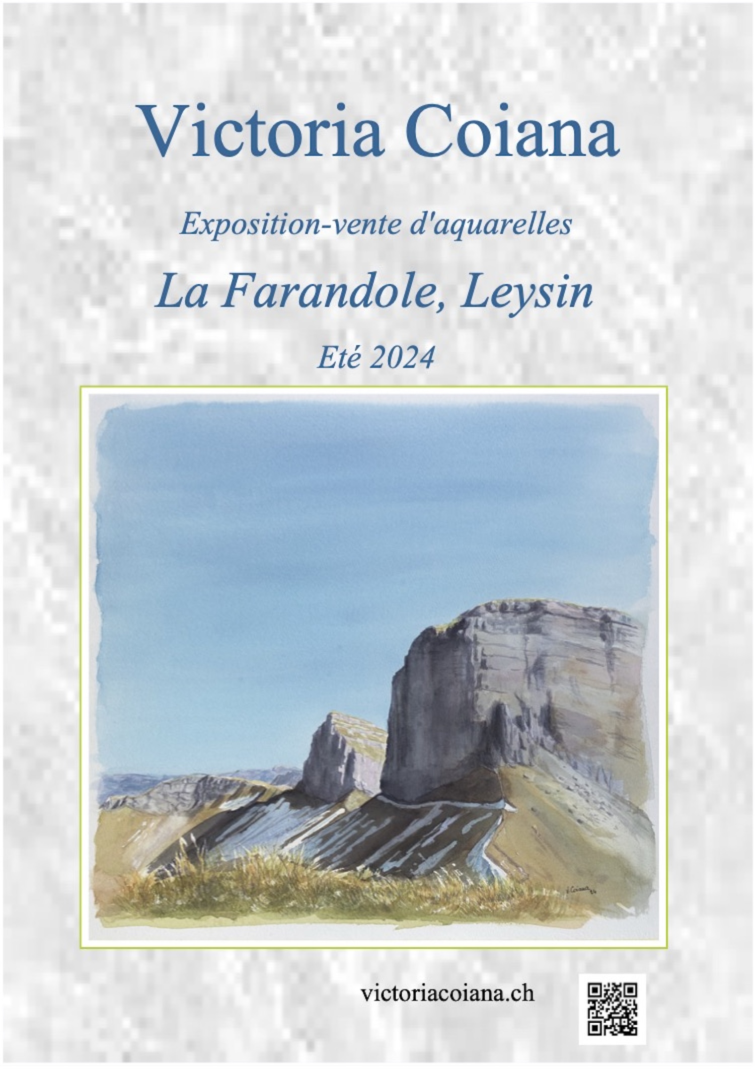 Affiche expo Farandole  été 2024 