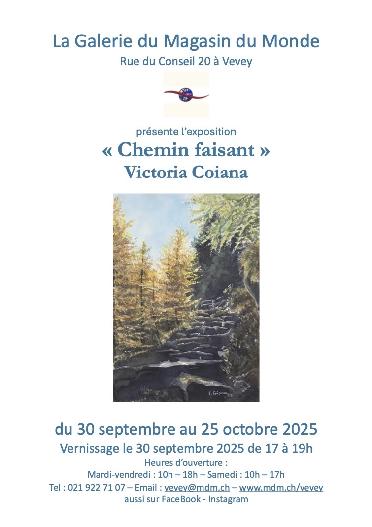 Exposition Galerie MdM Vevey Victoria Coiana