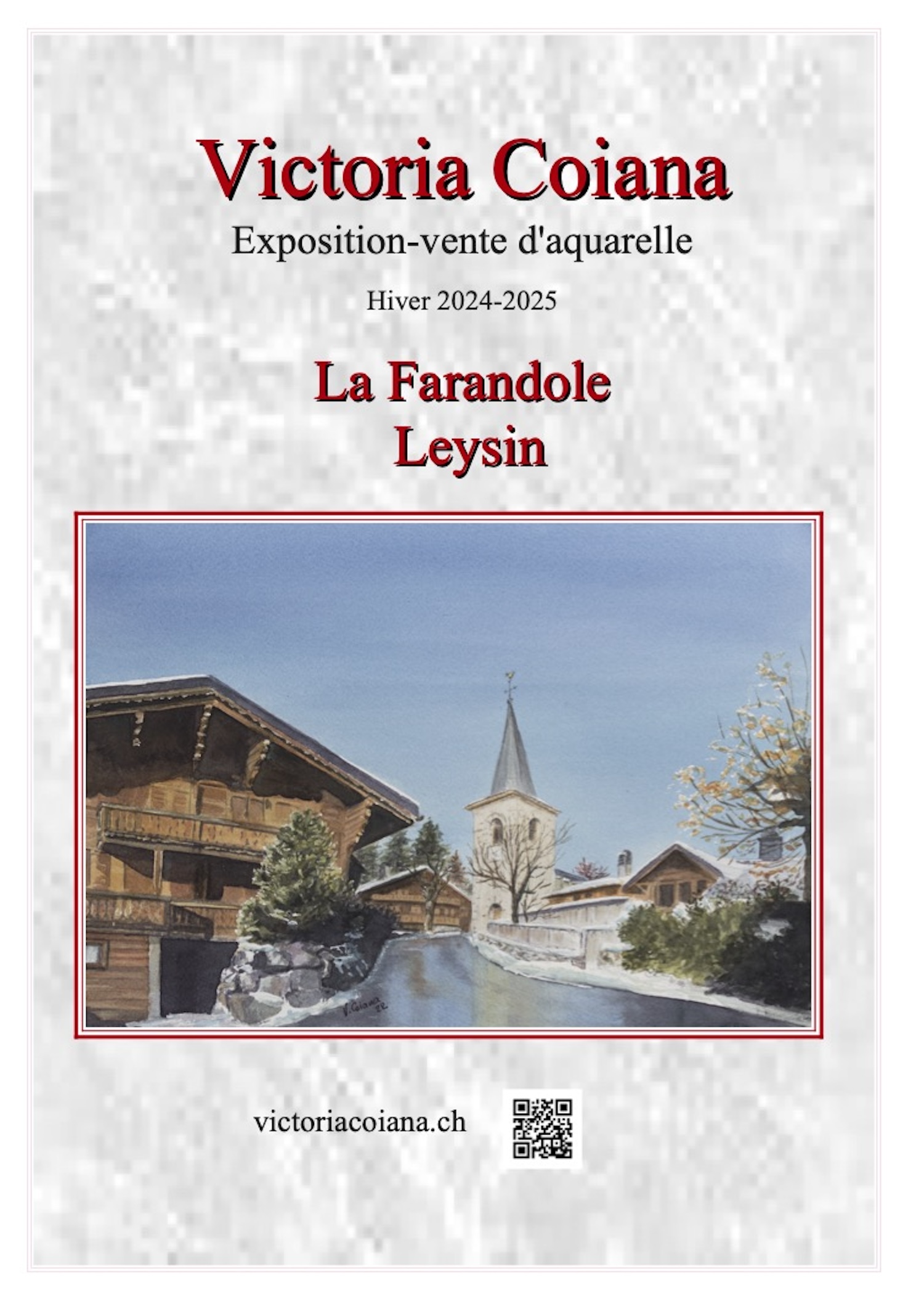 affiche la farandole hiver 24-25